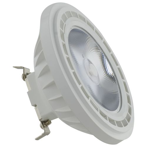 Main product image of 7 Watt - AR111 - COB LED - 600 Lumens - G53 Base - 80 CRI - 3000K - 12 Volt - 36 Degree - Floodlight Bulb (2 Pack)
