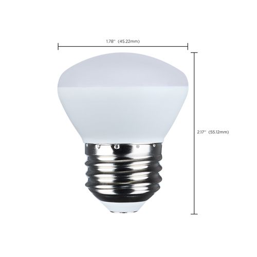 Main product image of 3.5 Watt - R14 LED Bulb - Medium Base - 3000K CCT - Frost Finish - 120 Volt (8 Pack)