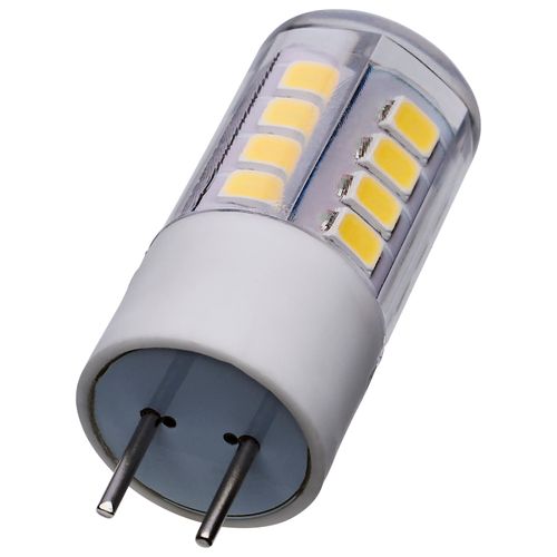 Main product image of 3 Watt T5 LED Bulb - Clear Finish - GY6.35 Base - 5000K - 12 Volt (6 Pack)