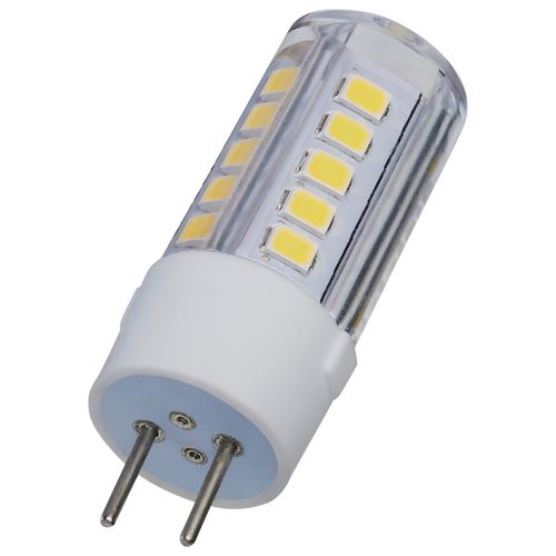 Main product image of 4.5 Watt T6 LED Bulb - Clear Finish - GY6.35 Base - 5000K - 12 Volt (6 Pack)