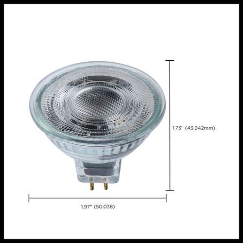 Main product image of 5.5W MR16 LED Spotlight, 3500K CCT, GU5.3 Base, 12V (12 Pack)