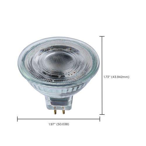 Main product image of 5.5W MR16 LED Floodlight, 4000K CCT, GU10 Base, 120V (12 Pack)