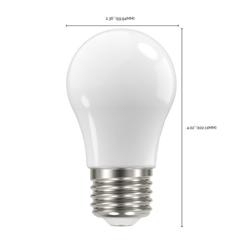 Main product image of 8.2 Watt LED A19 Bulb - Soft White - Medium Base - 3000K - 90 CRI - 120 Volt (6 Pack)