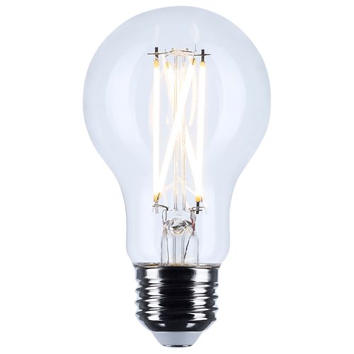 Main product image of 5W A19 LED, Medium Base, Clear, 3500K CCT, 120V (6 Pack)