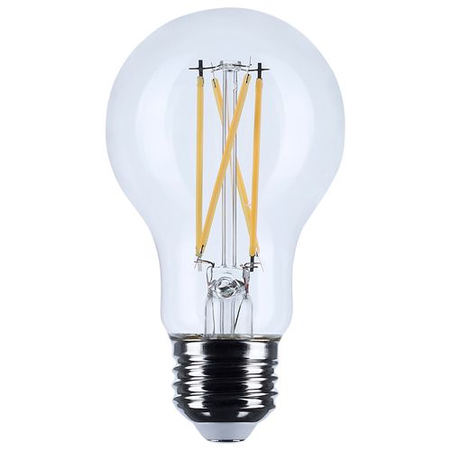 Main product image of 5W A19 LED, Medium Base, Clear, 3500K CCT, 120V (6 Pack)