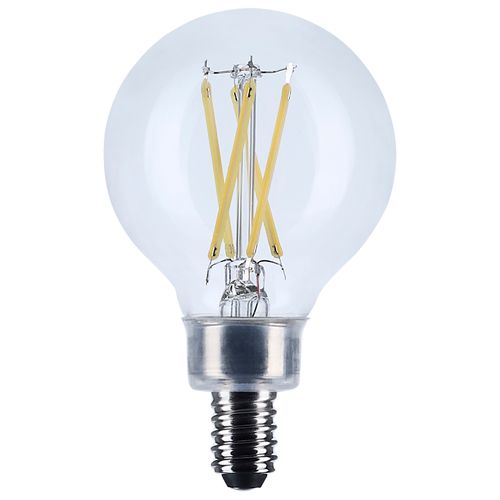 Main product image of 4W G16.5 LED, Candelabra Base, Clear, 3500K CCT, 120V (6 Pack)