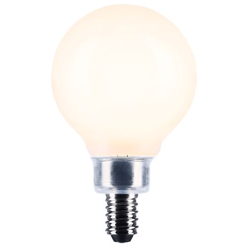 Main product image of 4.5W G16.5 LED, Candelabra Base, White Finish, 3000K CCT, 120V (6 Pack)