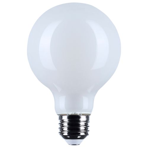 Main product image of 6W G25 LED, Medium Base, White Finish, 3500K CCT, 120V (6 Pack)