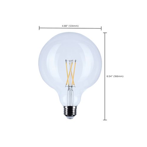 Main product image of 4W G40 LED, Medium Base, Clear, 3000K CCT, 120V (6 Pack)