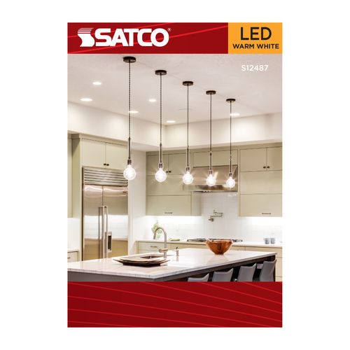 Main product image of 8W G40 LED, Medium Base, Clear, 2700K CCT, 120V (6 Pack)