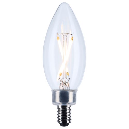 Main product image of 3W B11 LED, Candelabra Base, Clear, 3000K CCT, 120V (6 Pack)