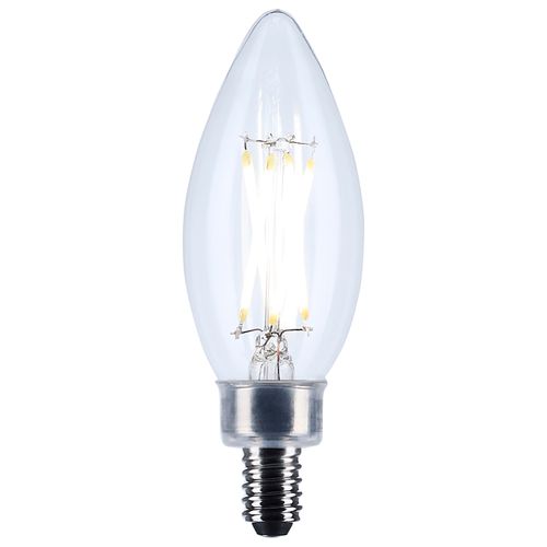 Main product image of 4W B11 LED, Candelabra Base, Clear, 5000K CCT, 120V, 10-pk
