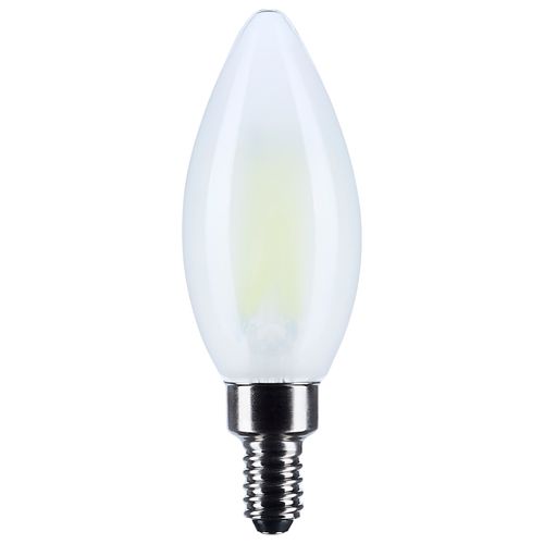 Main product image of 8W B11 LED, Candelabra Base, Candle-Tip, Frost Finish, 4000K CCT, 120V (6 Pack)