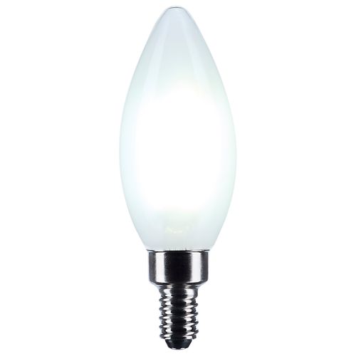 Main product image of 8W B11 LED, Candelabra Base, Candle-Tip, Frost Finish, 5000K CCT, 120V (6 Pack)
