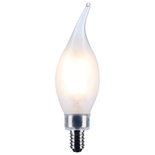 Main product image of 4W CA10 LED, Candelabra Base, Frost Finish, 3500K CCT, 120V (6 Pack)