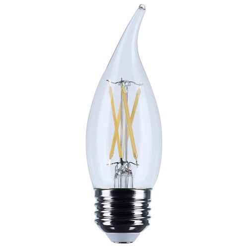 Main product image of 5.5W CA10 LED, Medium Base, Clear, 5000K CCT, 120V (6 Pack)