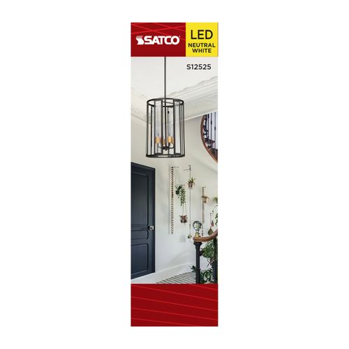 Main product image of 8W T10 LED, Medium Base, Clear, 3500K CCT, 120V (6 Pack)