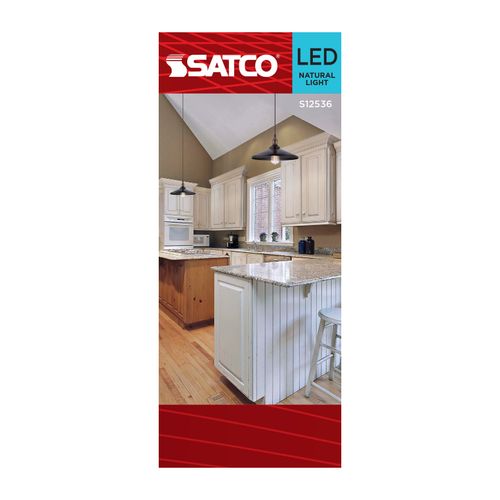 Main product image of 8W ST19 LED, Medium Base, Clear, 5000K CCT, 120V (6 Pack)