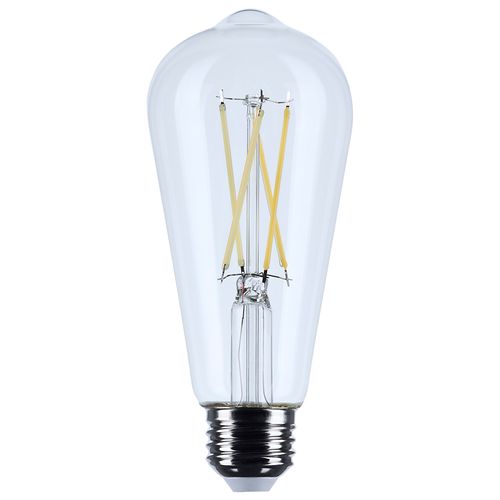 Main product image of 8W ST19 LED, Medium Base, Clear, 5000K CCT, 120V (6 Pack)