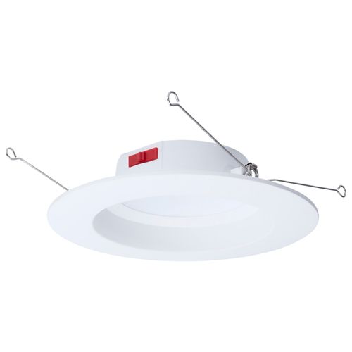 Main product image of 10W LED Downlight Retrofit, 5-6", CCT Selectable, Round, White Finish