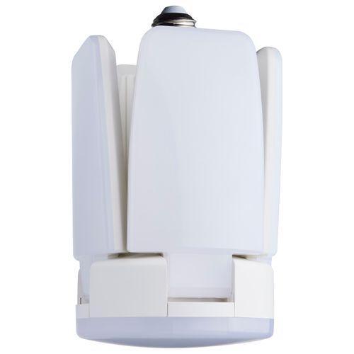 Main product image of 60W LED Multi-Beam Utility/Garage Lamp, 5000K Natural Light, White Finish, 120V