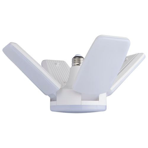 Main product image of 60W LED Multi-Beam Utility/Garage Lamp, 5000K Natural Light, White Finish, 120V