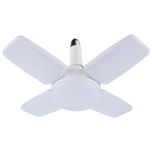 Main product image of 60W LED Multi-Beam Utility/Garage Lamp, 5000K Natural Light, White Finish, 120V