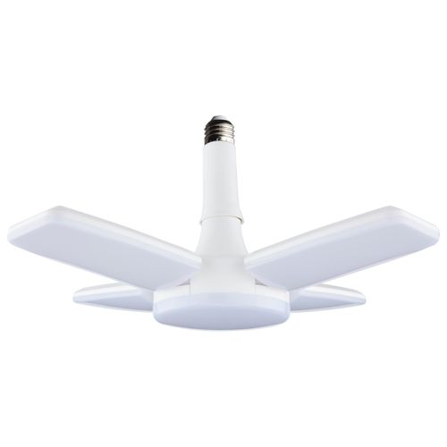 Main product image of 60W LED Multi-Beam Utility/Garage Lamp, 5000K Natural Light, White Finish, 120V