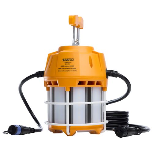Main product image of 60W LED Hi-Pro Temp Work Light, 5000K, Corncob Shape, 80 CRI, Orange Finish