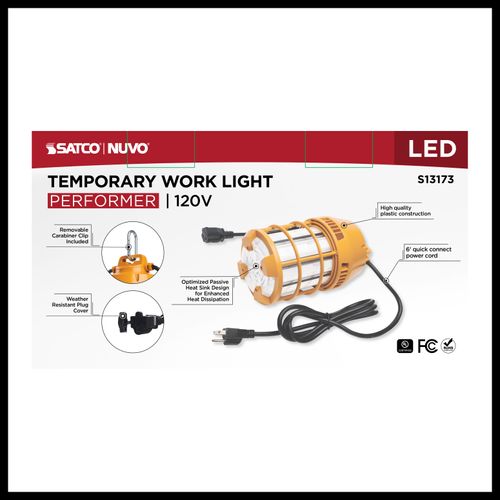Main product image of 100W LED Temporary Work Light, 5000K CCT, 120V