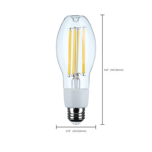 Main product image of 13.5W LED HID Replacement, ED17, 4000K, Medium Base, Clear, 120-277V