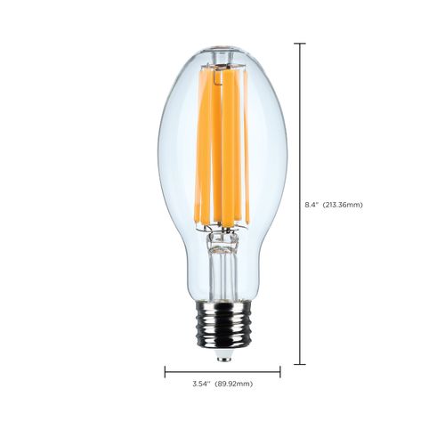 Main product image of 28W LED HID Replacement, ED28, 2200K, Extended Mogul Base, Clear, 120-277V