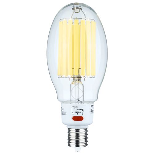Main product image of 60/68/85Wage Selectable LED HID Replacement, ED37, 5000K, Mogul Extended Base, Clear, 120-277V