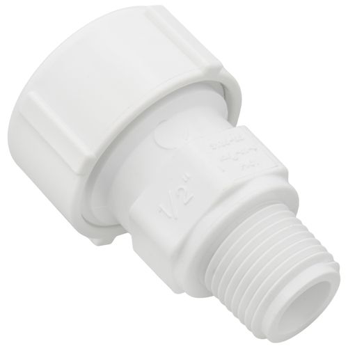 Main product image of 1/2" PVC GripLoc Compression Male Adapter w/ EPDM (White)
