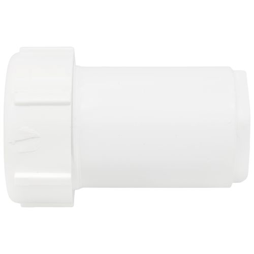 Main product image of 1-1/4" PVC GripLoc Compression Female Adapter (White)