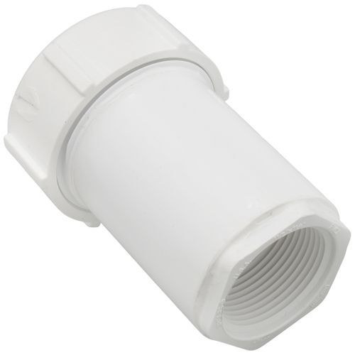 Main product image of 1-1/4" PVC GripLoc Compression Female Adapter (White)