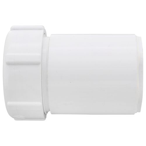 Main product image of 1-1/2" PVC GripLoc Compression Female Adapter (White)