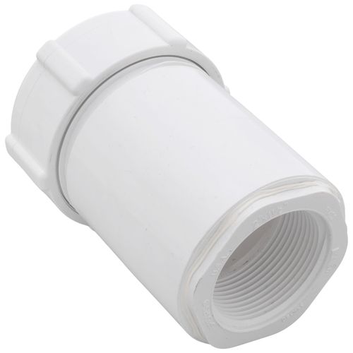 Main product image of 1-1/2" PVC GripLoc Compression Female Adapter (White)