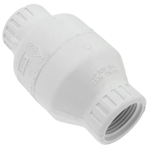 Main product image of 3/4" PVC Utility Swing Check Valve, EPDM (Threaded)