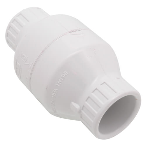 Main product image of 1" PVC Utility Swing Check Valve, EPDM (Socket)
