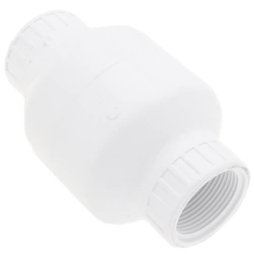 Main product image of 1-1/4" PVC Utility Swing Check Valve, EPDM (Threaded)