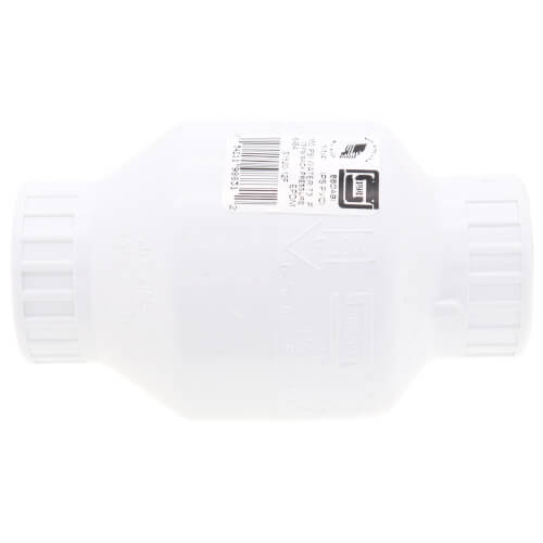 Main product image of 1-1/4" PVC Utility Swing Check Valve, EPDM (Threaded)