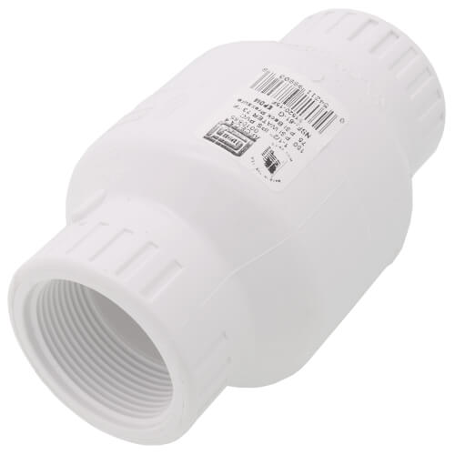 Main product image of 1-1/2" PVC Utility Swing Check Valve, EPDM (Threaded)
