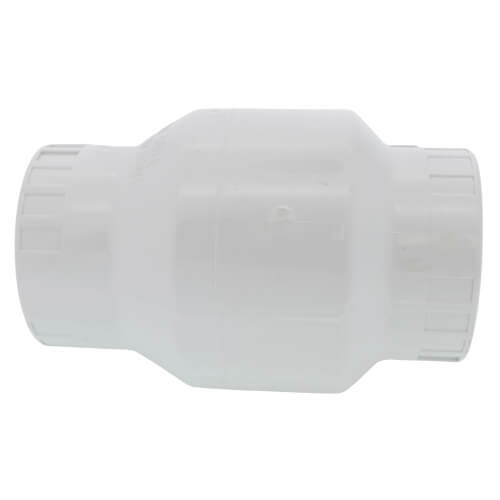 Main product image of 3" PVC Socket Utility Swing Check Valve (White)