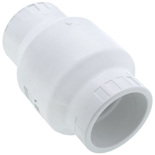 Main product image of 3" PVC Socket Utility Spring Check Valve (White)