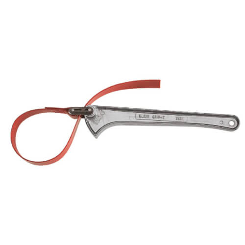 Main product image of 18" Grip-It Strap Wrenches (Silver/Red)