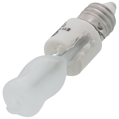 Main product image of 50 Watt Halogen Bulb T4 - Frosted - 2000 Average rated hours - 675 Lumens - Mini Candelabra base - 120 Volt (6 Pack)