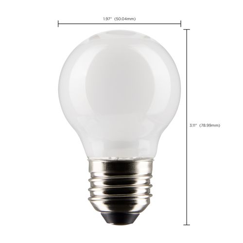 Main product image of 5.5 Watt G16.5 LED Bulb - White - Medium base - 90 CRI - 3000K - 120 Volt (6 Pack)