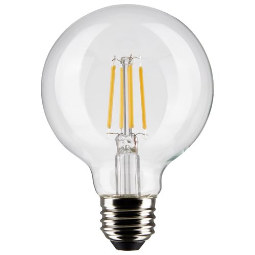 Main product image of 4.5 Watt G25 LED Bulb - Clear - Medium base - 90 CRI - 2700K - 120 Volt (5 Pack)