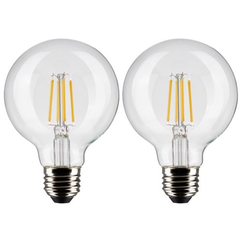 Main product image of 6 Watt G25 LED Bulb - Clear - Medium base - 90 CRI - 3000K - 120 Volt (6 Pack)
